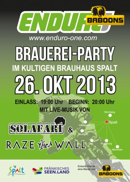 Flyer Brauereiparty
